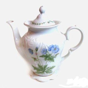 Vintage imperial lemoges large tea pot